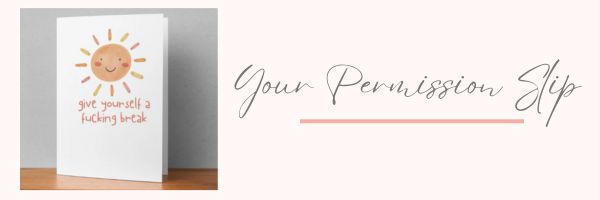 Give Yourself a Break